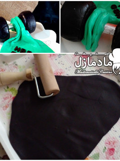 عکسی از دستور کار با فوندانت آماده