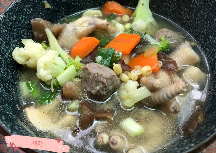 Bagaimana Menyiapkan Sup sayur segar 蔬菜湯, Lezat