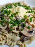 TORNILLOS Con Salsa Bechamel de Champignones🍄...!