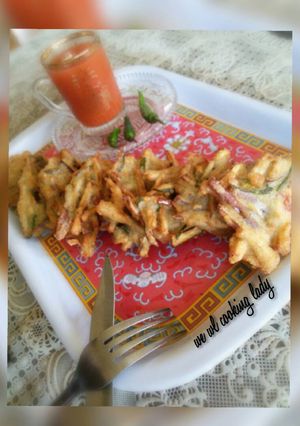 Foto resep Bakwan terong spesial Ala we el