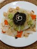 Col China al Vapor con Vinagreta de Wakame
