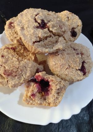 Una foto de Muffins de avena y coco deliciaaa