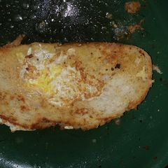 A picture of Egg in a Hole.