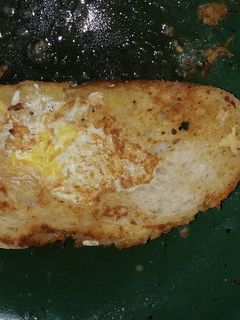 A picture of Egg in a Hole.