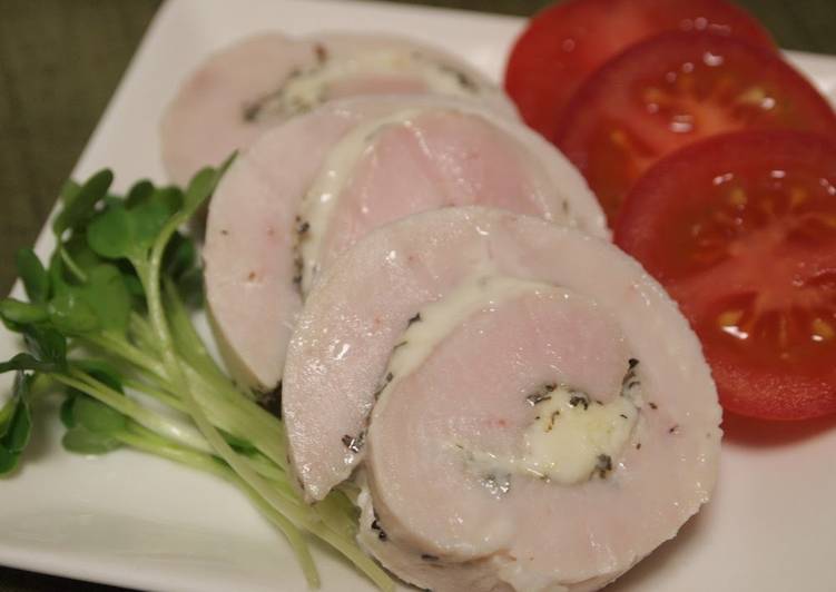Recipe of Speedy Basil &amp; Cheese Chicken Ham