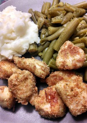 A picture of Wheatie Nuggets - Healthy Chicken Nuggets.