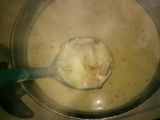 Ham and cheese potato soup