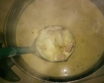 The New Way Serving Recipe Ham and cheese potato soup Practical Delicious