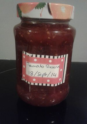 A picture of Tomato preserve.