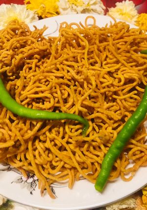 A picture of Masala Shev.