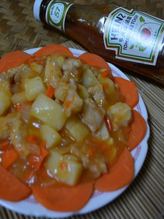[亨氏番茄醬]田園時蔬豚肉 的食譜成品照片
