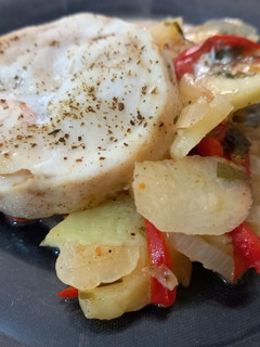 Una foto de Medallones de Merluza al horno 🤩| Fácil y rápido | Paso a paso