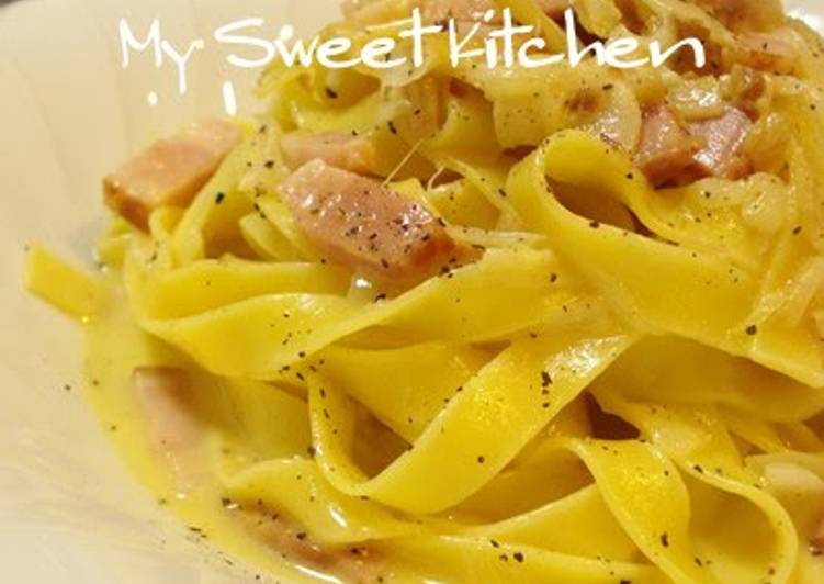Absolutely Foolproof Authentic Carbonara