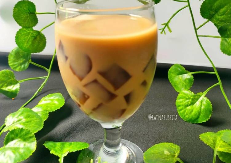 Resep Cappucino Cincau Nutrijell yang Bikin Ngiler