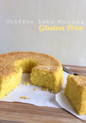 Foto resep Chiffon Labu Kuning Gluten Free