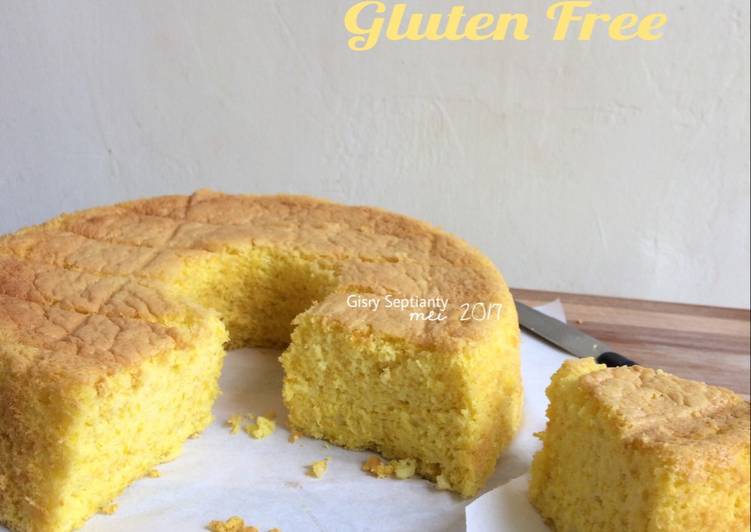 Cara Gampang meracik Chiffon Labu Kuning Gluten Free Anti Gagal