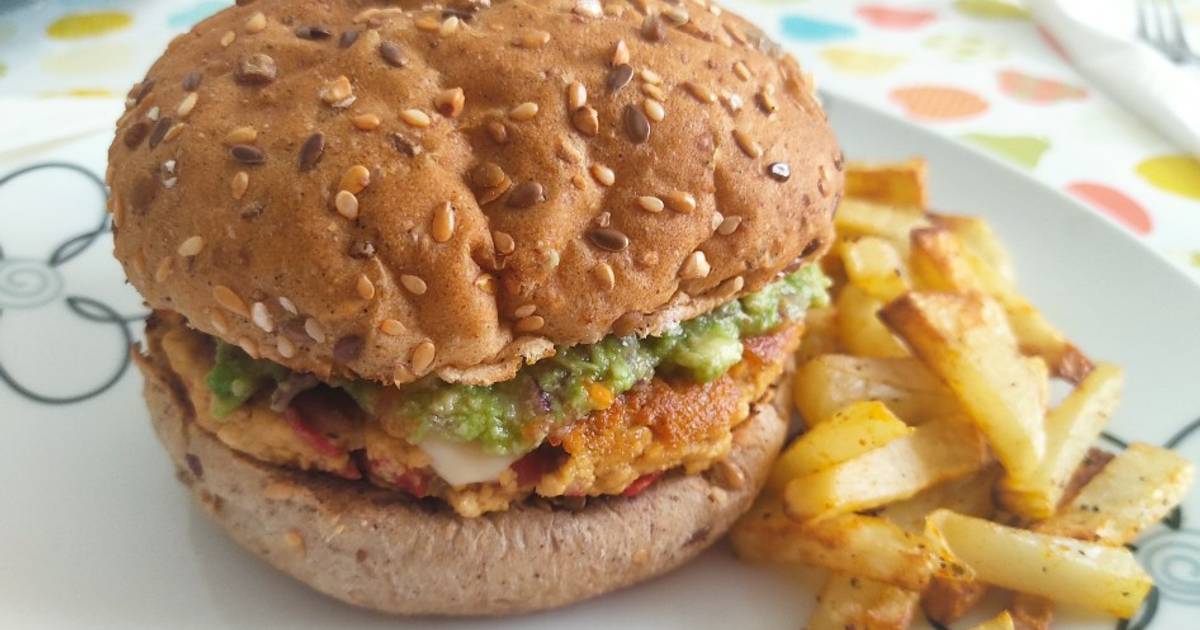 54 recetas muy ricas de hamburguesas de tofu compartidas por cocineros