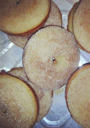 A picture of Cinnamon Sugar Baked Donuts.