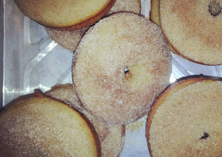 My Kids Love Cinnamon Sugar Baked Donuts