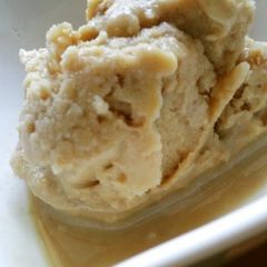 A picture of Amazake Mocha Ice Cream.