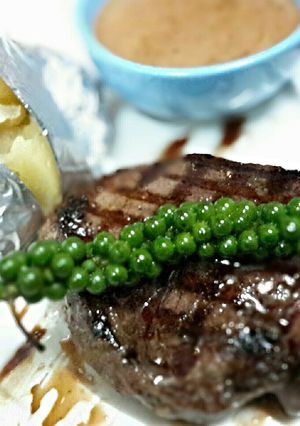 A picture of Green Pepper Sauce.