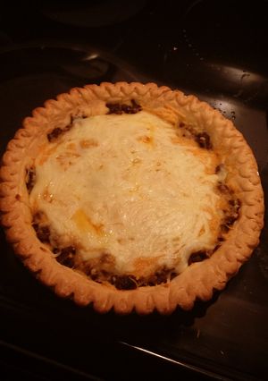 A picture of Something Special Meat Pie.