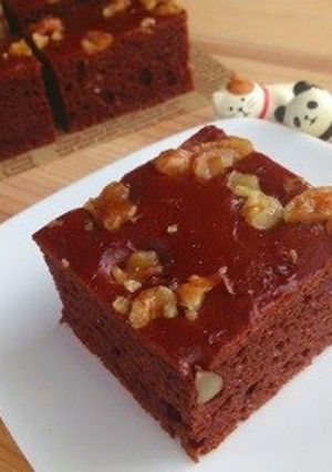 A picture of Tofu Brownies for Dieters.