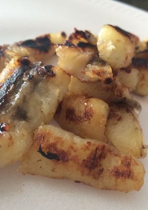 A picture of Honey Fried Bananas.