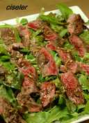 Tagliata (Thin Sliced) Beef Steak Salad