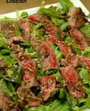 Tagliata (Thin Sliced) Beef Steak Salad