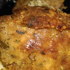A picture of Mandys Christmas stuffing.