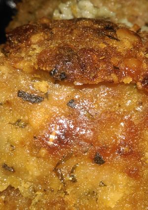 A picture of Mandys Christmas stuffing.