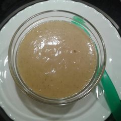 A picture of Yummy veggie soup for babies.