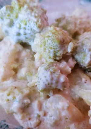 Une photo de Chou romanesco à la crème au Cook Expert