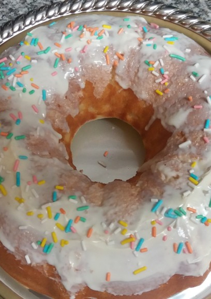 Una foto de Torta de vainilla