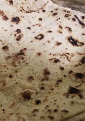 A picture of Ghar ki roti.