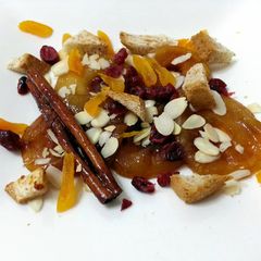 A picture of Fried Apple Dessert.