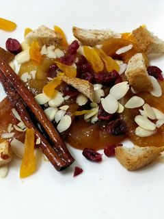 A picture of Fried Apple Dessert.