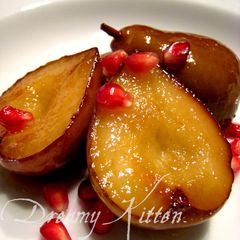 A picture of Pears Glacés.