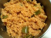 A picture of perfect spanish rice
