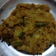 A picture of Arbi masala.