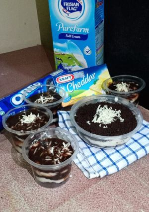 Foto resep Oreo cheesecake