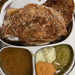 A picture of Baanale dosa(oggarne dosa).