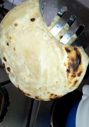 A picture of Easy flate bread.