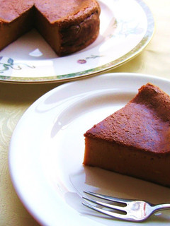 A picture of Easy Rich Caramel Cheesecake.