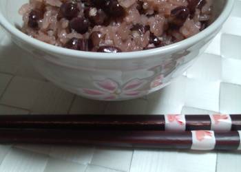 Ultimate, Prepare Sekihan Made in a Rice Cooker Delicious