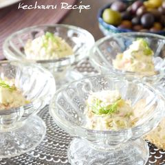 Crab and Avocado Base for Hors D'oeuvres A picture of Crab and Avocado Base for Hors D'oeuvres.