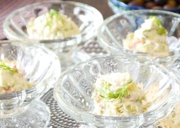 Easiest Way to Cook Tasty Crab and Avocado Base for Hors Doeuvres