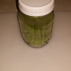 A picture of Dehydrated Spinach Powder.