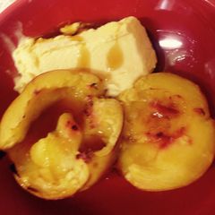 A picture of My peachy bake 😜.